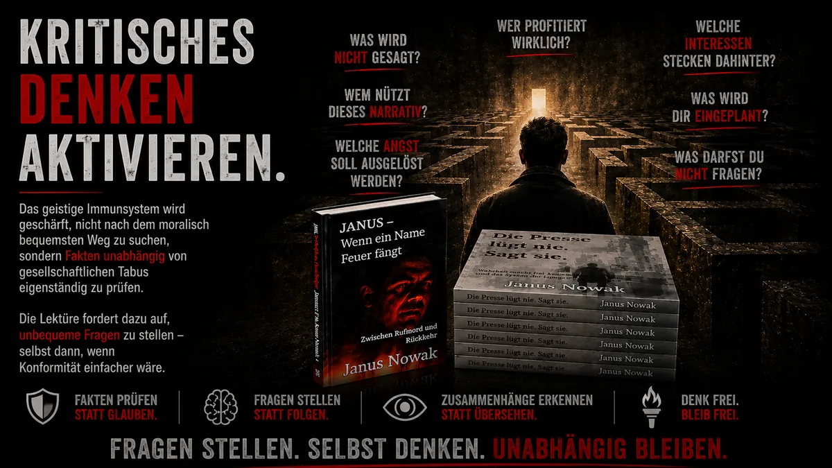 Grafik zum kritischen Denken
